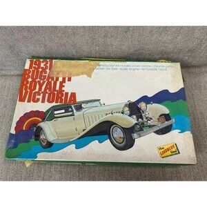 Lindberg Bugatti Royale Victoria 1931 1/24 Model Kit #6602:350